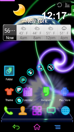 Neon Colors for Next Launcher