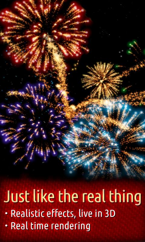 Fireworks 4D with Countdown Screen 1