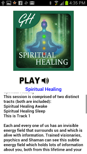 【免費生活App】Spiritual Healing  G. Harrold-APP點子