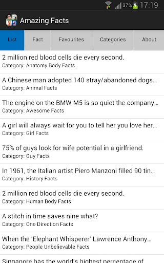 Amazing Facts