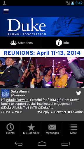 Duke Reunions 2014