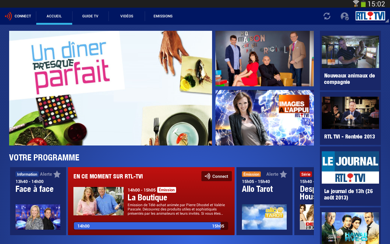 RTL TVI Applications Android sur Google Play