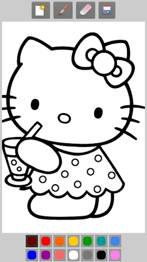 Coloring Book:Kitty