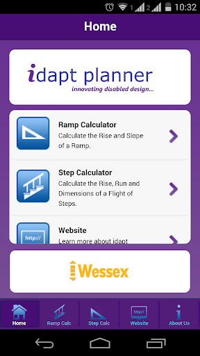 Idapt Ramp Step Calculator