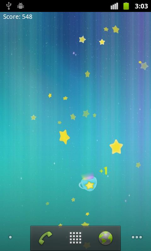Android application Stars Pro Live Wallpaper screenshort