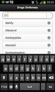 Drug Dictionary - screenshot thumbnail
