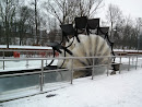 Wasserrad des Mühlenstroms
