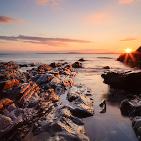 Southcoast Sunset by Graham Daly - Landscapes Sunsets & Sunrises