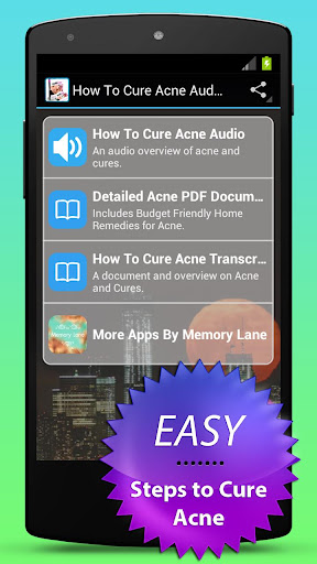 【免費健康App】How To Cure Acne Audio Therapy-APP點子