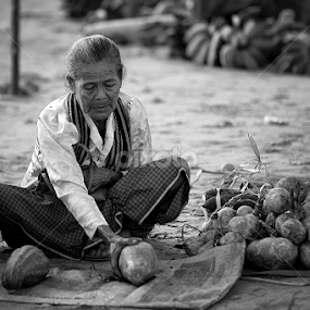 Dear GOD bless you GrandMa by Double'u Photoworks - People Street & Candids