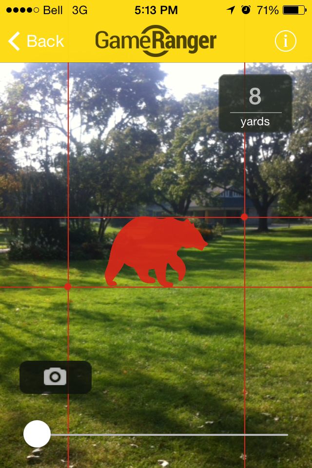 Game Ranger-Hunt Range Finder Screen 3