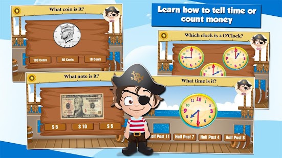 Free Pirate Kids 2nd Grade Games APK for Android