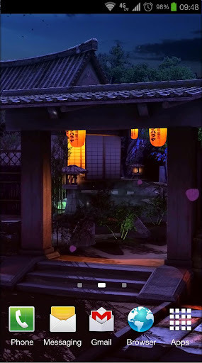 Real Zen Garden 3D: Night LWP