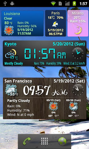 World Weather Clock Widget Apk 5.115