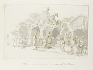 Graf van Sarazins aan de kust bij Toarmine