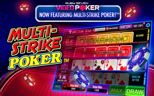 【免費博奕App】Ruby Seven Video Poker | Free-APP點子