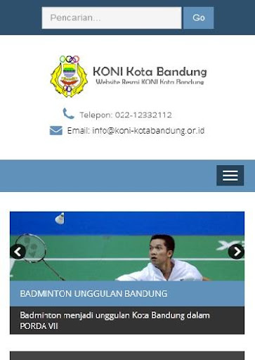 【免費運動App】KONI Kota Bandung-APP點子