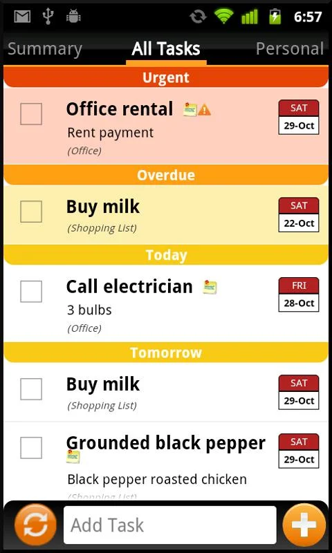 Tasks N ToDos Pro - To Do List - screenshot