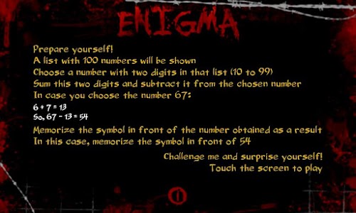 Android application Enigma-amazing magic trick screenshort