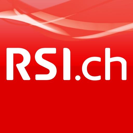 Mobile ch. «RSI» Швейцария. RSI Swiss logo.