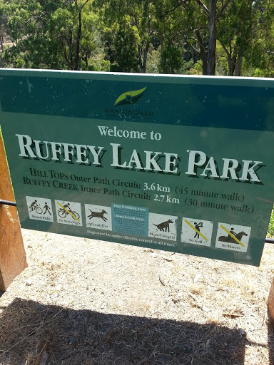 Ruffey Lake Park - West Entrance
