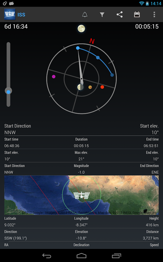 ISS Detector Pro - screenshot