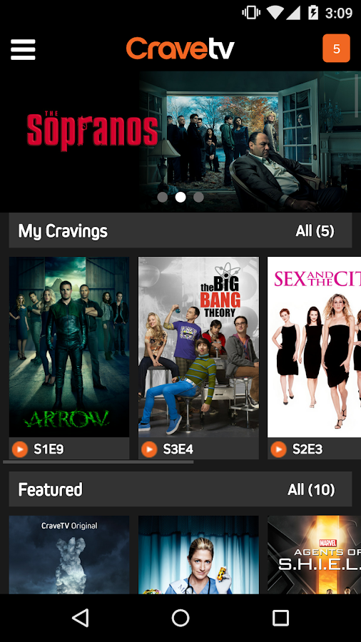 CraveTV Android Apps on Google Play