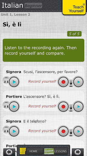 【免費教育App】Italian course: Teach Yourself-APP點子