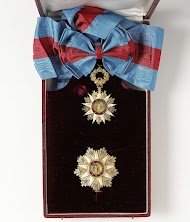 Liberiaanse ridderorde (Order of the Star of Africa), ontvangen door Willem Drees