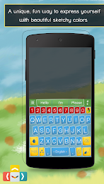 ai.type Sketch Colors Keyboard poster 1