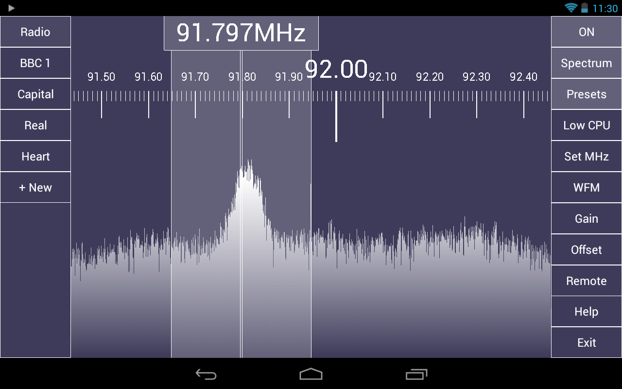 SDR Touch Live radio via USB Android Apps on Google Play