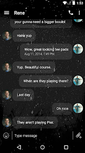 Download EvolveSMS Theme Pixl DarkCore APK for Android