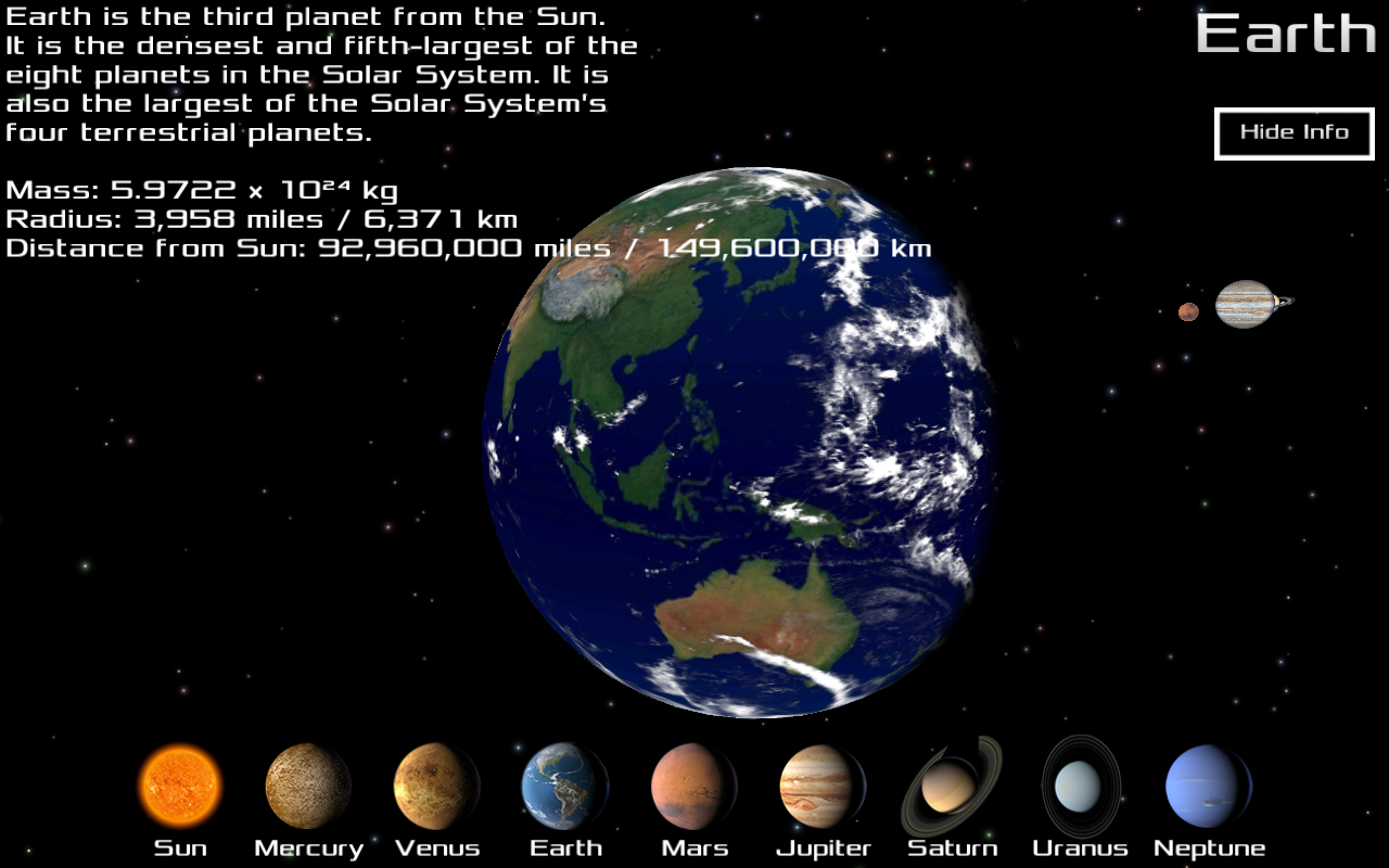 Pocket Solar System - Android Apps on Google Play