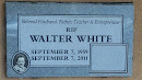 Walter White Gravestone