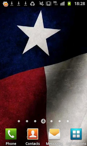 Texas State Flag LiveWallpaper