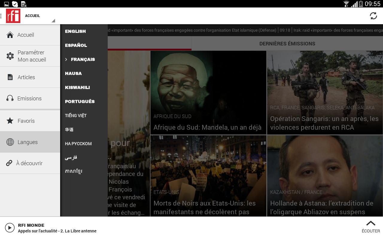 RFI – Applications Android sur Google Play