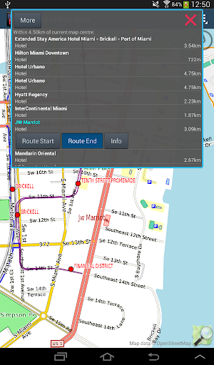 【免費旅遊App】Miami offline map-APP點子