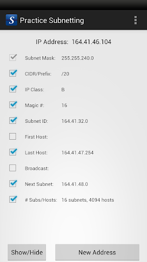 Practice Subnetting