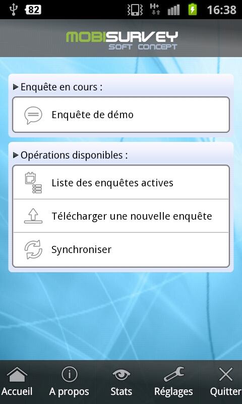   Mobi-Survey- स्क्रीनशॉट 