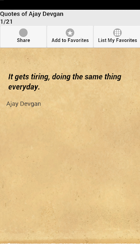 Quotes of Ajay Devgan