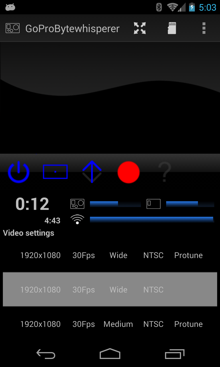 GoPro Action Camera Director P Screen 2