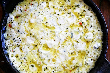 Baked Ricotta with Lemon & Thyme