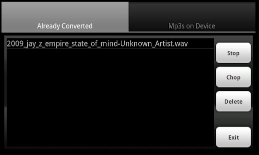 Sonic Chop Sample Ripper - screenshot thumbnail