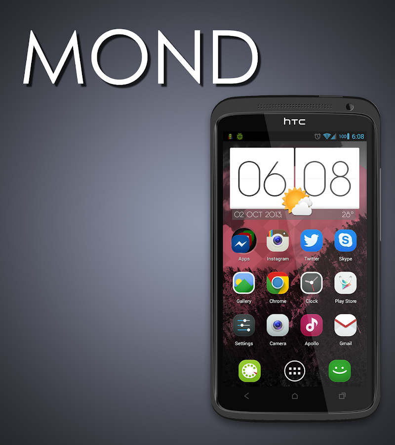 MOND - Launcher Theme - screenshot