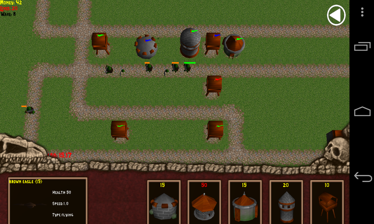Android application Legendary Defense HD screenshort