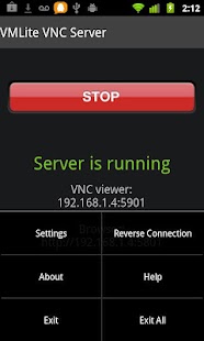 VMLite VNC Server - screenshot thumbnail