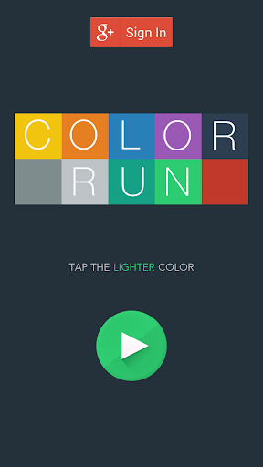Color Run - Tap Lighter Color