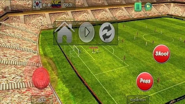 Best soccer game 3D - screenshot