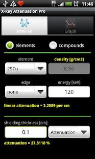 X-Ray Attenuation Calc. Free