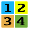 a1234 : Simple number puzzle Game icon